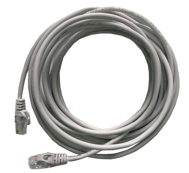 Патчкорд UTP 40 м X-Line, CAT5е, серый, литой, LSZH